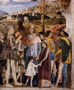 Andrea Mantegna The Meeting oil on canvas